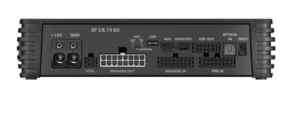 Audison AF C8.14 bit amplificatore 8 canali con DSP, potenza 8x100 Watt