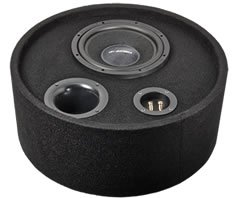 GLADEN RS 10 ROUND BOX SUBWOOFER IN CASSA ROTONDA NUOVO GARANZIA UFFICIALE