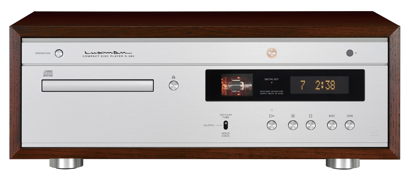 Luxman D-380 Lettore di CD stereo con stadio di uscita a valvola ECC 82