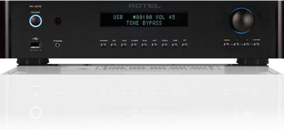 ROTEL RC 1572 NERO PREAMPLIFICATORE USCITE BILANCIATE NUOVO GARANZIA ITALIA
