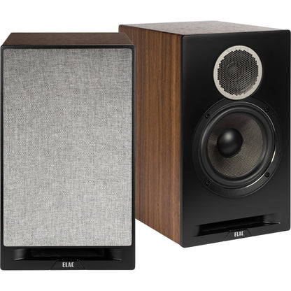 Elac debut reference DBR 62 legno scuro diffusori 2 vie bass reflex