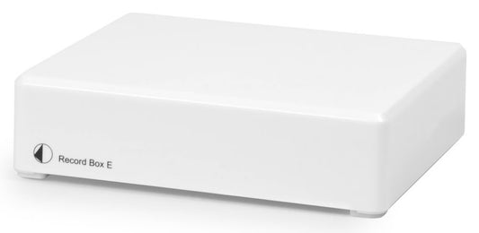 PRO-JECT RECORD BOX E BIANCO PRE PHONO MM/MC CON CONVERTITORE D/A NUOVO GARANZIA ITALIA