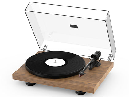Pro-ject debut carbon evo noce giradischi con testina ortofon 2m red NUOVO