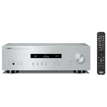 Yamaha AS201 Silver Amplificatore Integrato 115W x2 Ingresso Phono NUOVO