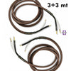 Analysis plus chocolate oval 12/2 coppia cavi per diffusori da 3+3 metri
