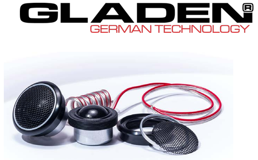 Gladen PRO 25 coppia tweeter in seta da 25mm impedenza 4ohm