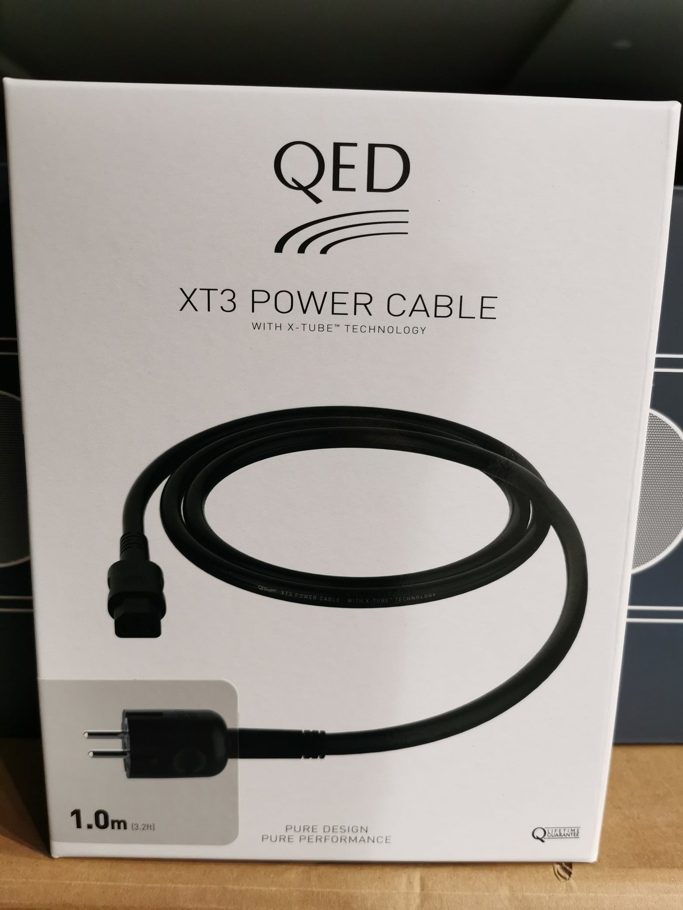 Qed reference XT 3 da 1 metro cavo di alimentazione