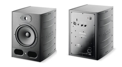 Focal Alpha 80 studio monitor attivo 2 vie ampl. classe AB woofer 200 mm