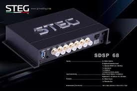 Steg SDSP68 Processore di Segnale Digitale a 6 ingressi e 8 uscite 32Bit 48Khz new 2019