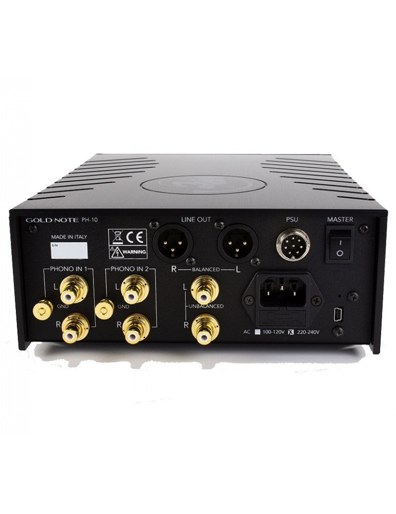 Gold Note PH-10 nero Preamplificatore phono mm-mc