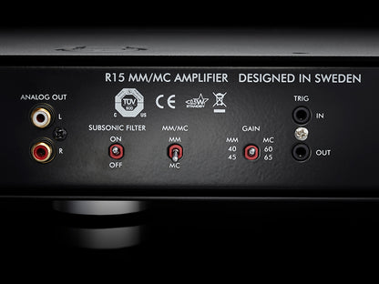 Primare R15 silver preamplificatore phono mm-mc regolabile