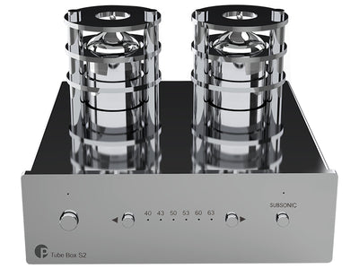 Pro-ject Tube Box S2 Ultra Chrome Stadio fono MM/MC a valvole