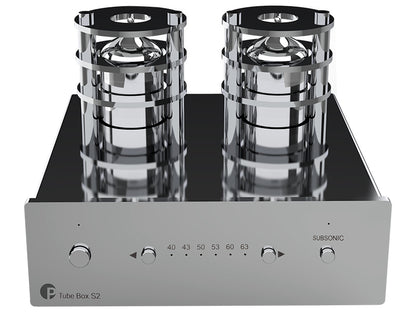 Pro-ject Tube Box S2 Ultra Chrome Stadio fono MM/MC a valvole