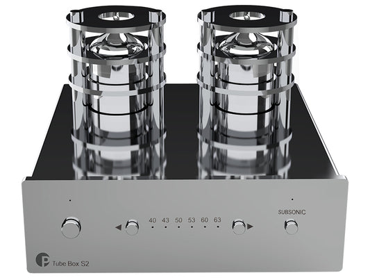 Pro-ject Tube Box S2 Ultra Chrome Stadio fono MM/MC a valvole