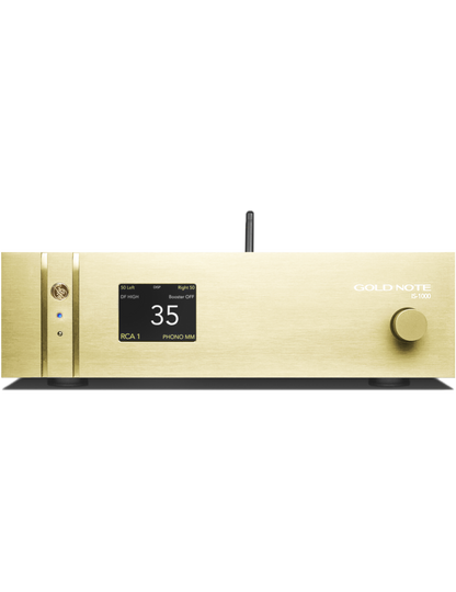Gold Note IS-1000 MK2 deluxe gold Integrato Hi-End con DAC PCM-1792A
