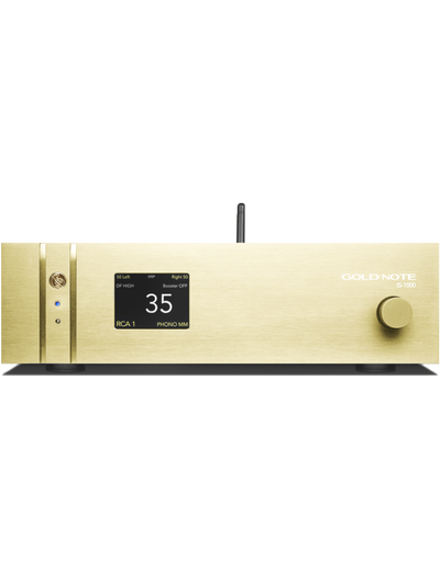 Gold Note IS-1000 LINE gold integrato con dac pcm 1796 senza phono