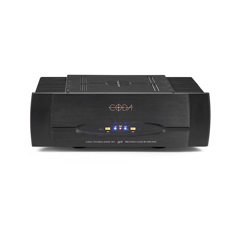 Coda S20 finale stereofonico classe A - AB 2x200 watt rms su 8 ohm