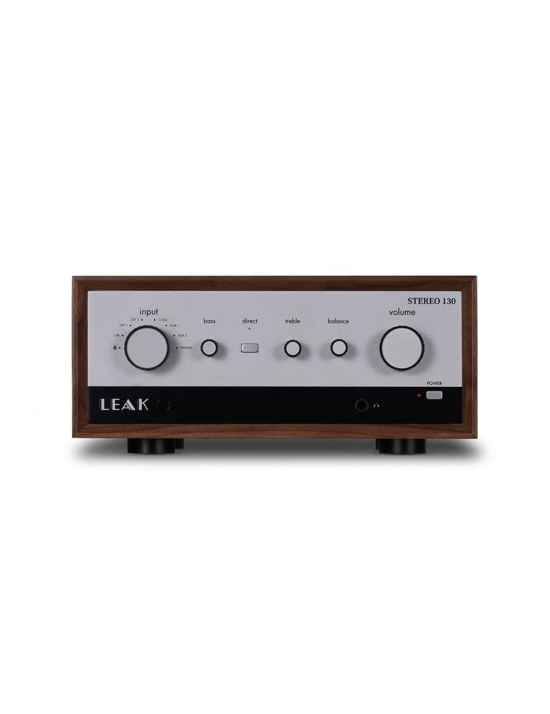LEAK Stereo 130 Hi-Fi アンプ USB/DAC Leak stereo 130 wood amplificatore stereo con dac intergrato
