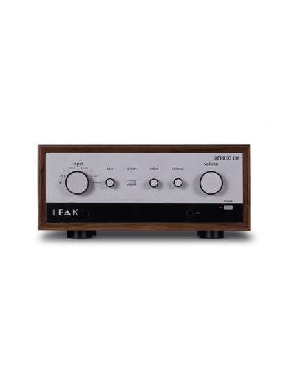 Leak stereo 130 wood amplificatore stereo con dac intergrato ingressi digitali