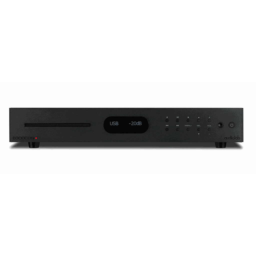 Audiolab 8300CDQ nero lettore cd con dac ESS Sabre mqa e DSD