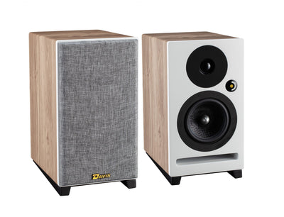Davis Acoustics krypton 3 v2 rovere chiaro diffusori da scaffale 2 vie