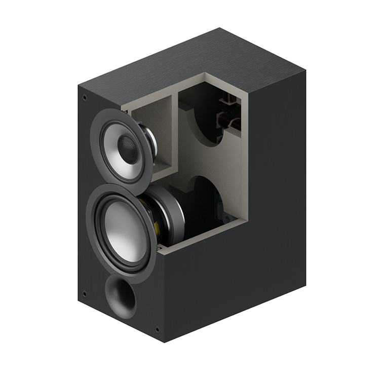 Elac Uni-Fi 2.0 UB52 diffusori da stand 3 vie bass reflex anteriore NUOVE