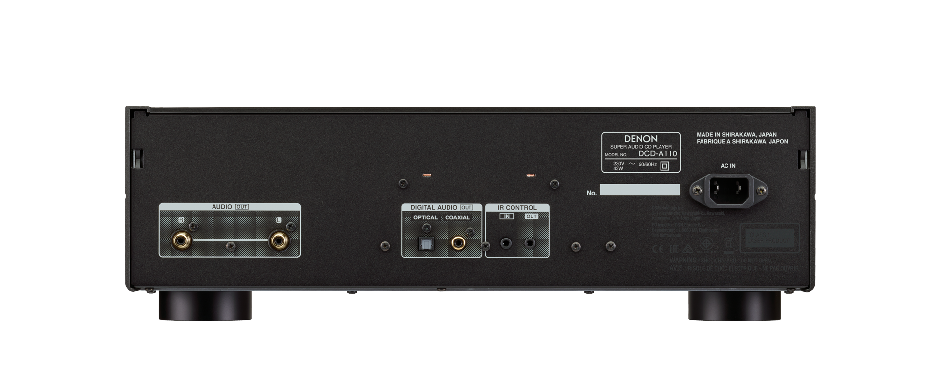 Denon DCD-A110 lettore SACD Quad DAC a 384 kHz/32 bit versione limited