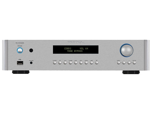 Rotel RC-1572MKII silver Preamplificatore stereo con convertitore D/A 32bit/384KHz