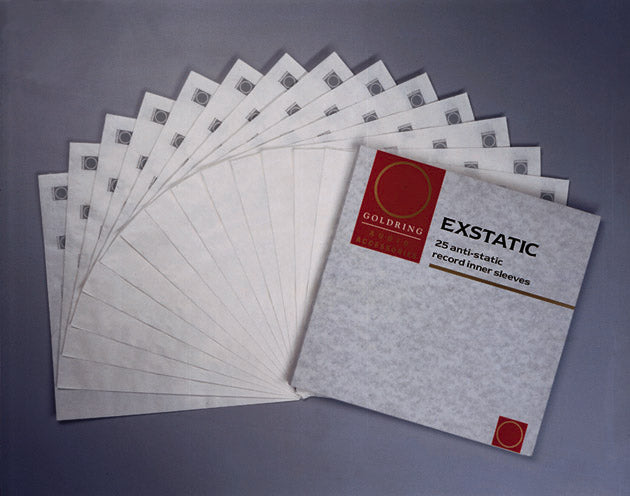 Goldring Exstatic Record Sleeves buste antistatiche per LP (25pz)