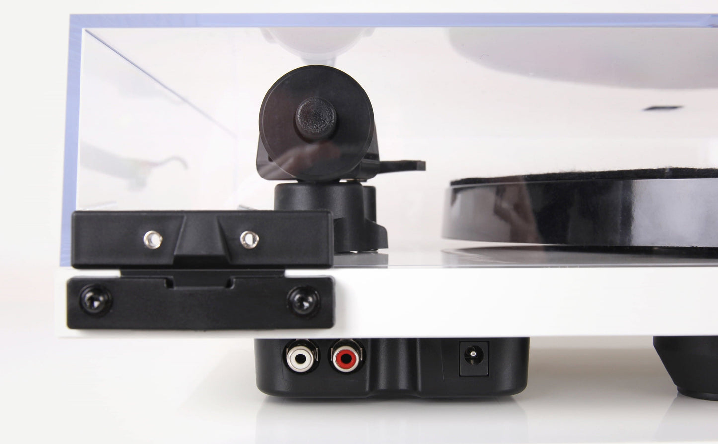 Rega Planar 1 plus bianco satinato giradischi completo di testina e coperchio