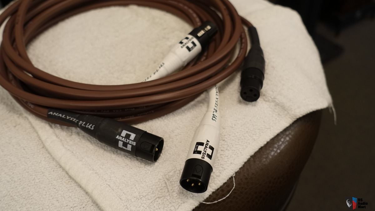 Analysis Plus chocolate oval cavo bilanciato xlr-xlr da 1 MT