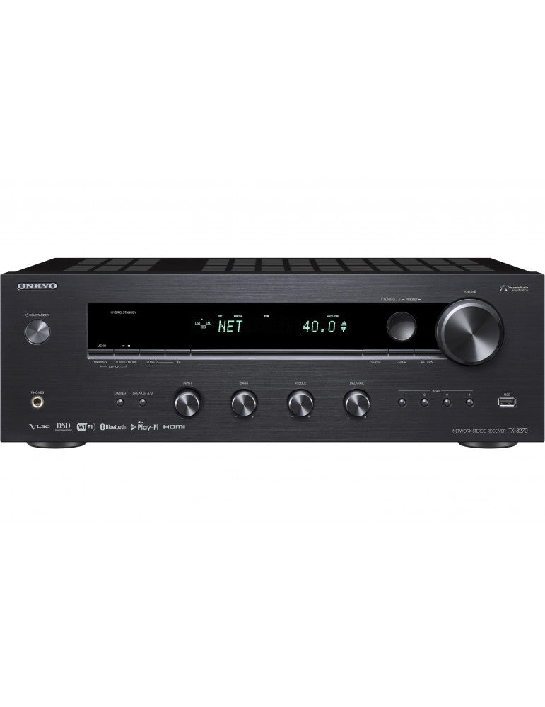 Onkyo TX8270 nero Sintoamplificatore AV 2.1 canali da 160 watt
