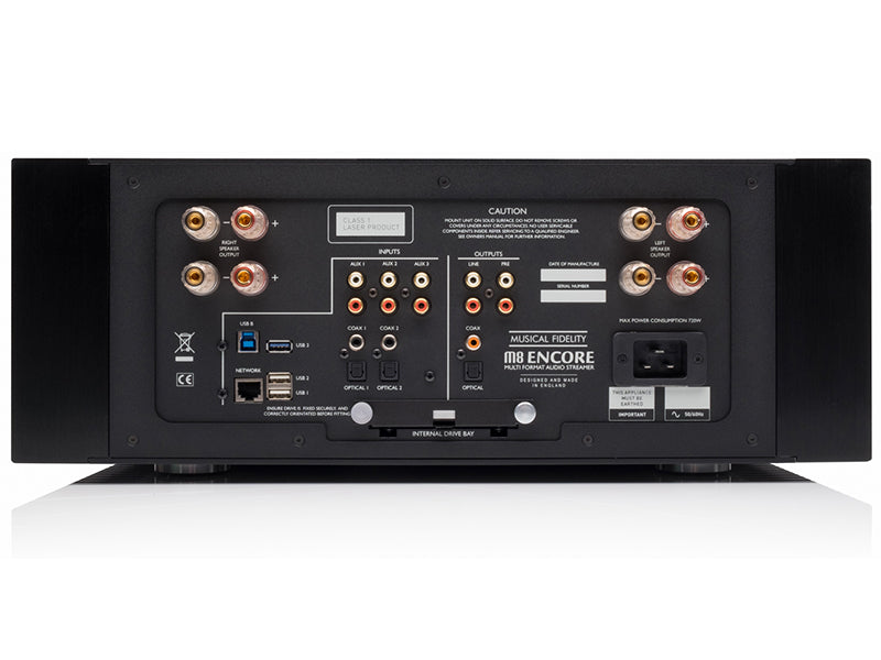 Musical Fidelity M8 Encore 500 nero Server Audio/Streamer/Lettore CD/Amplificatore integrato