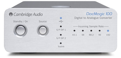 CAMBRIDGE AUDIO DAC MAGIC 100 SILVER DAC CON USB NUOVO GARANZIA UFFICIALE ITALIA
