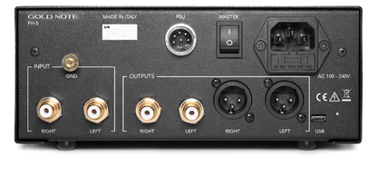 Gold Note PH-5 PH5 nero preamplificatore phono MM/MC High-End