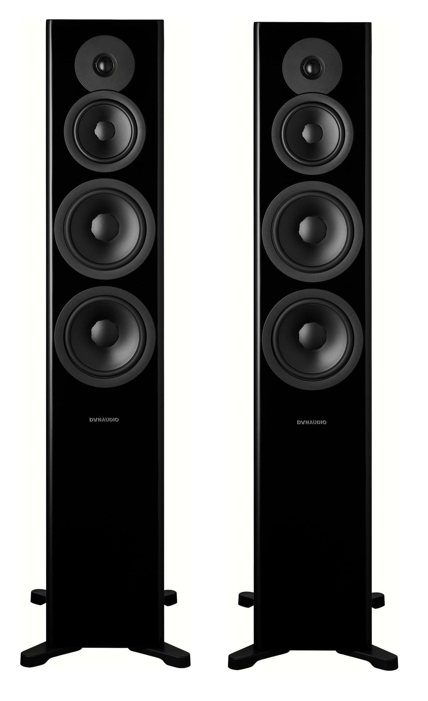 Dynaudio Evoke 50 nero laccato diffusori da pavimento 3 vie bass reflex