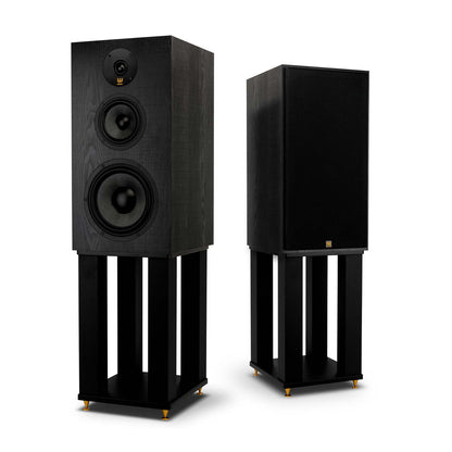 Wilson classic nere diffusori 3 vie bass reflex con piedistalli