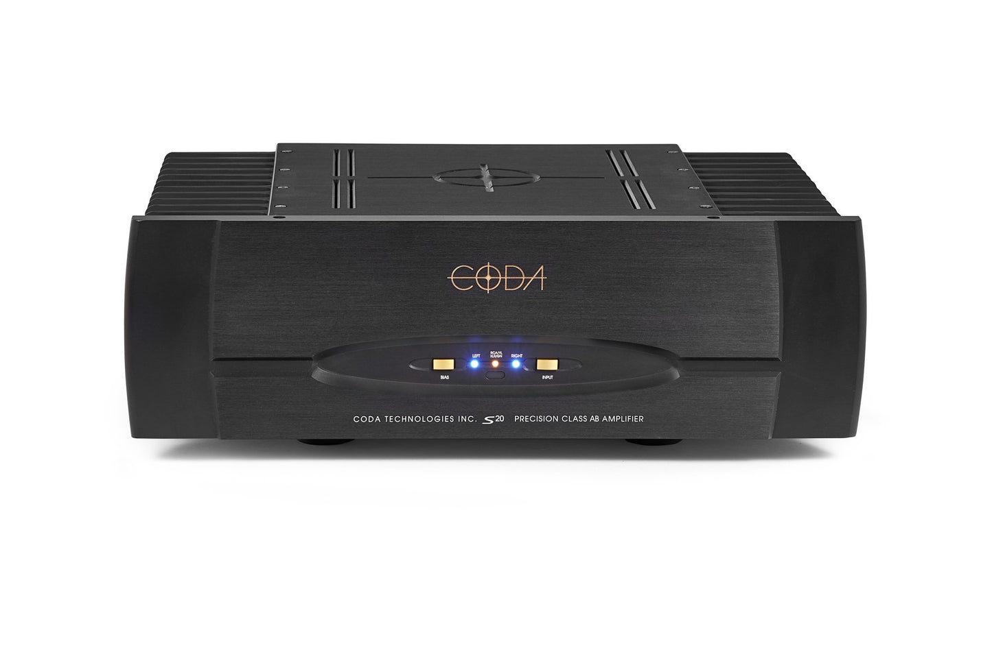 Coda S20 finale stereofonico classe A - AB 2x200 watt rms su 8 ohm