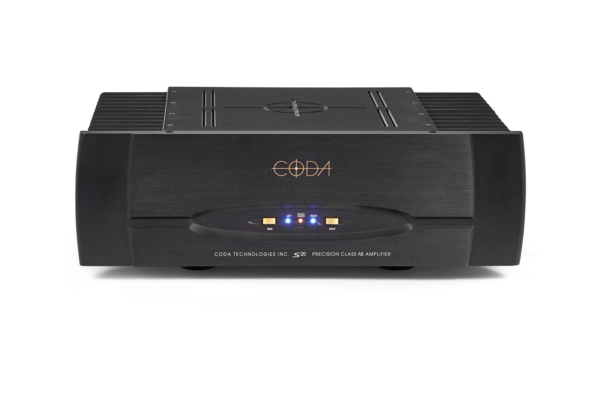 Coda S20 finale stereofonico classe A - AB 2x200 watt rms su 8 ohm