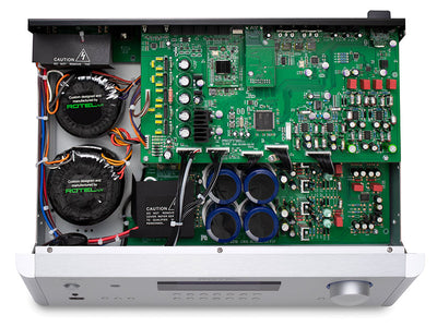 Rotel RC-1590MKII silver preamplificatore stereo con convertitore D/A 32bit/384KHz