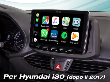 Alpine ILX-F903-i30 sistema da 9”per Hyundai i30 - con Apple CarPlay & Android Auto