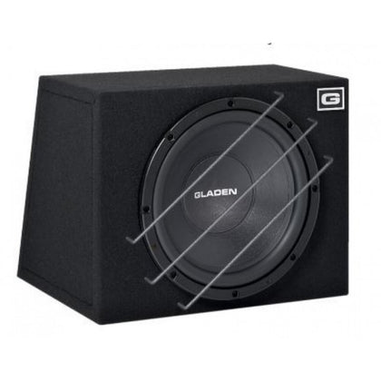 GLADEN ALPHA 10 SUBWOOFER DA 25 CM IN CASSA CHIUSA DA 22 LITRI SIGILLATO GARANZIA UFFICIALE