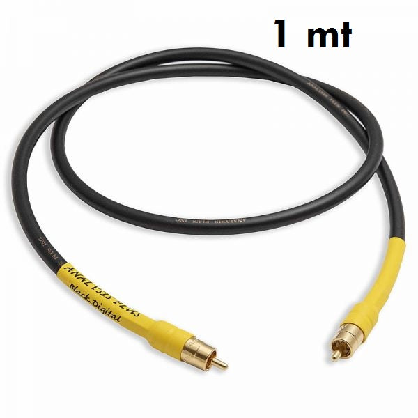 Analysis plus black digital Cavo digitale da 75 Ohm 1 metro