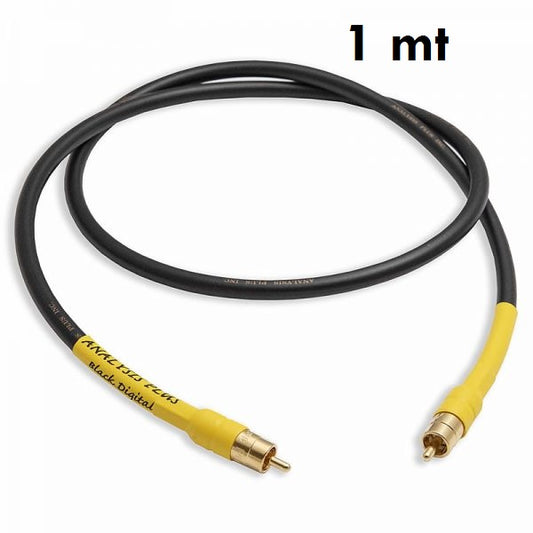 Analysis plus black digital Cavo digitale da 75 Ohm 1 metro