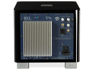 Rel Acoustics T/9x nero Subwoofer amplificato in sospensione pneumatica con radiatore passivo