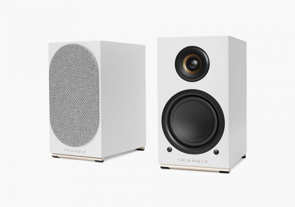 Triangle AIO Twin bianco Coppia diffusori attivi Wi-Fi, Bluetooth 5.0