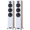 Elac debut reference DFR52 legno chiaro diffusori da pavimento 3 vie