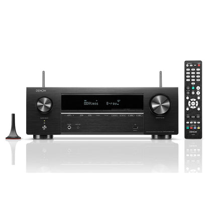 Denon AVR-X1700H DAB sintoamplificatore AV 7x80watt Ultra HD 8K, Dolby Atmos 5.1.2