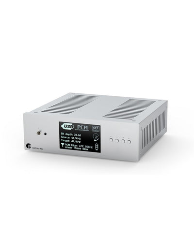 Pro-ject DAC Box RS2 silver convertitore decodifica MQA 2x ESS9038Q2M