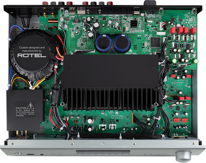 Rotel A14MKII silver integrato 2x150 watt su ohm BT wireless e phono mm